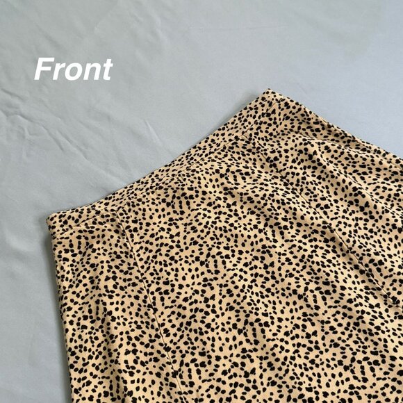 American Eagle Outfitters Women's Cream and Black Skirt - Picture 3 of 6